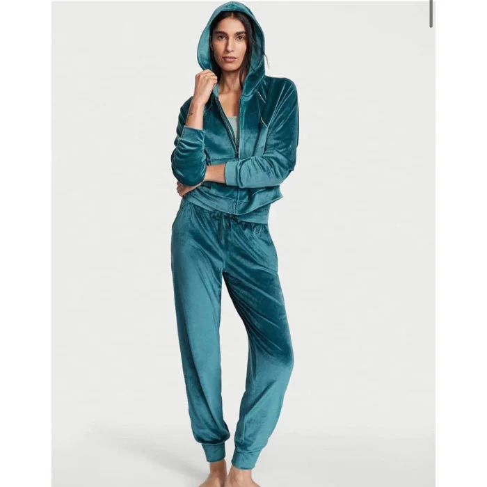 Спортивний костюм Victoria’s Secret Velour Full-Zip Hoodie & Joggers